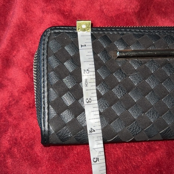 Ardene  quilted matte black long Wallet - Picture 6 of 11